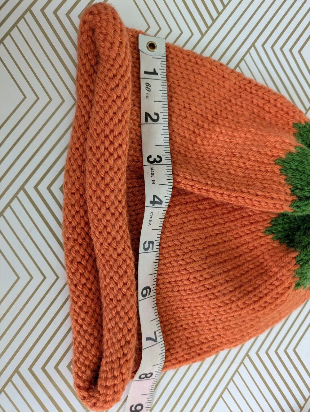 NWOT Hanmade Baby 🎃Pumpkin Hat Cap